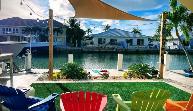 Stilt House with a 30 ft dock. Clean, spacious and updated vacation home.