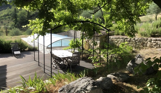 Stone House with Private Pool and Panoramic Valley View