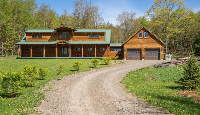 Stone and Pine Log Estate