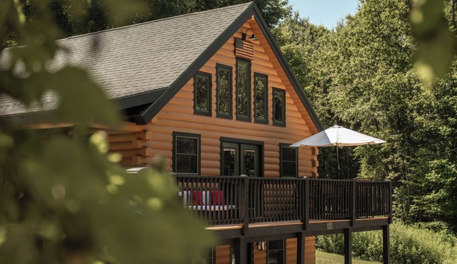 Stone Beach Access | Cabin with a Fire Pit Glow