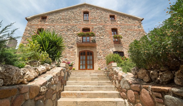 Stone corner in Barcelona
