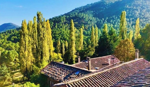 Stone farmhouse in Cévennes hamlet
