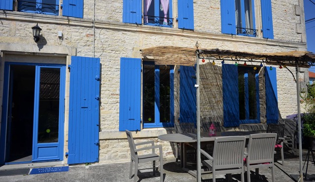 Stone holiday house with pool