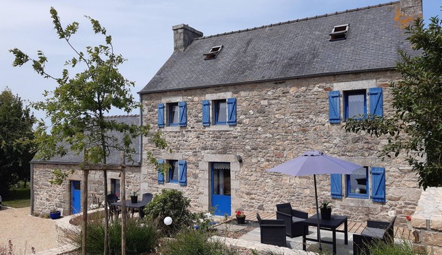 Stone House in Plouescat near Sandy Beaches