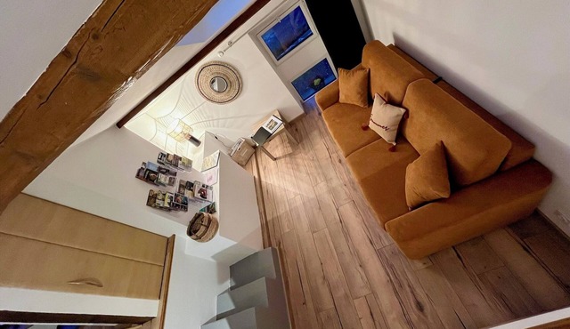 Stone house in a green setting