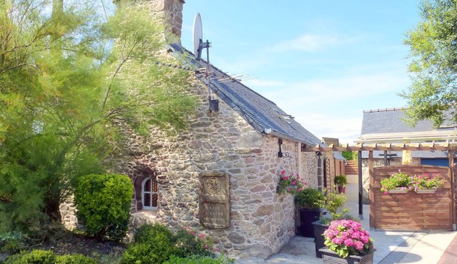 Stone House in Brittany near Sandy Beaches