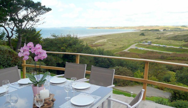 Stone House in Brittany with Sea Views