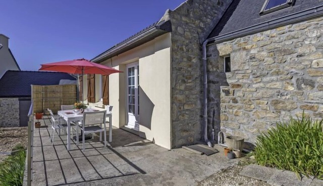 Stone House in Plouarzel near Sandy Beaches