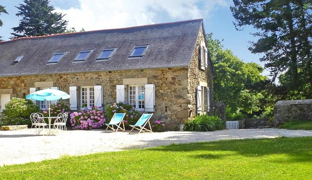 Stone House near Pink Granite Coast Beaches