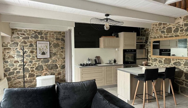 Stone house near the sea