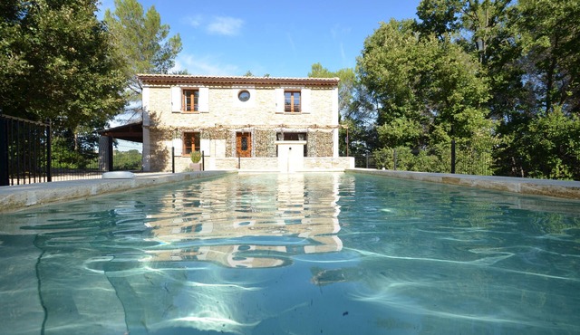 stone house, private pool, situated degagee view to wilderness calm