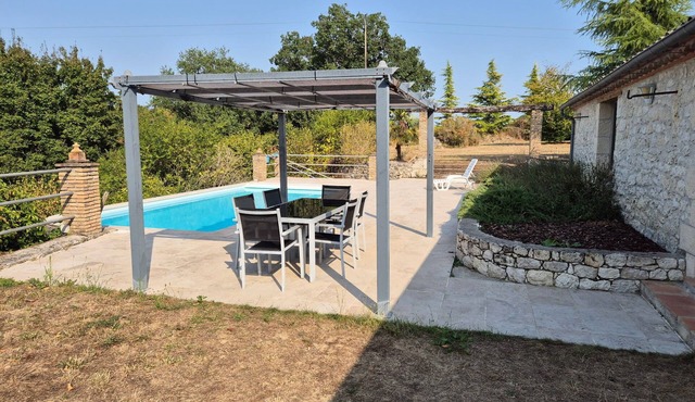 Stone house with private pool - 6 pers - calm and nature