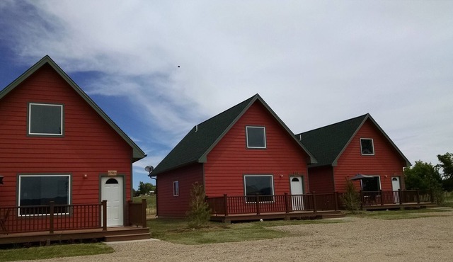 Stone Turtle Lodges has 3 luxurious individual cabins 3 miles north of Cortez.