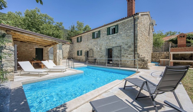 Stone Villa Galant with Pool, Brgudac, Croatia