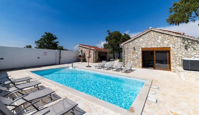 Stone villa Marita with pool