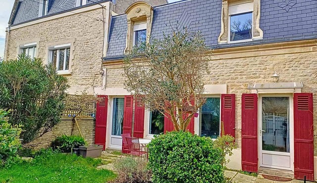 Stone Villa Near Beach with Fireplace and Garden