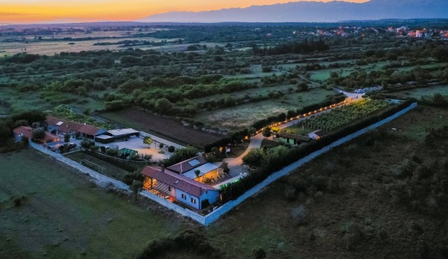 Stone Villa Pequena Perla, in Dalmatia,with a Pool