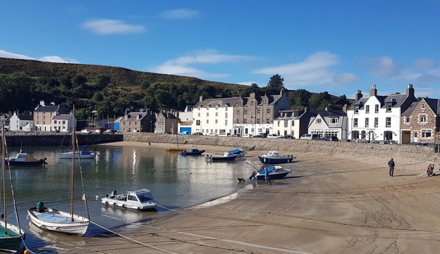 Stonehaven Home with a spectacular harbor view.