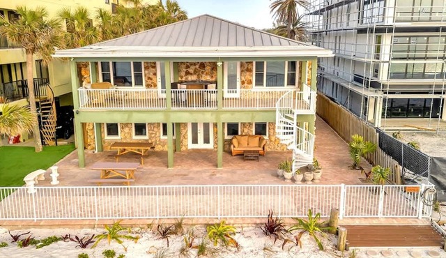 Stones Throw Beachside Bungalow 1 ON THE Beach