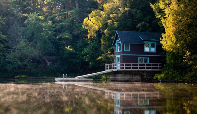 Stony Creek Camp near Saranac Lake