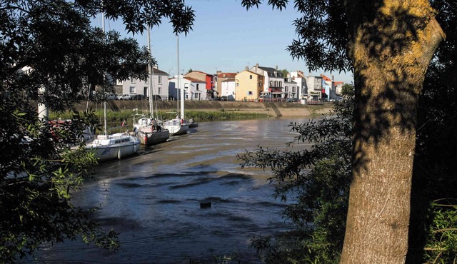 Stopover in Nantes by the river