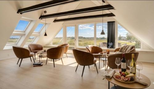 Stor villa til 16 gæster Sauna & vildmarksbad 200 m strand