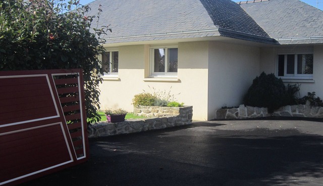 storey house with garden, close to the beach and the port of Guilvinec