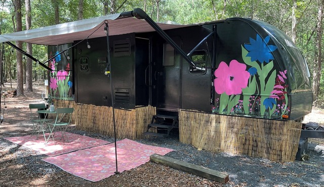 Storms passing luxurious RV