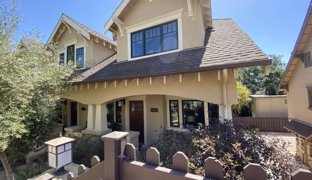 Storybook cottage with private garage and patio, walk to State Street and parks!