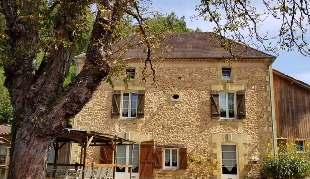 Storybook French Watermill plus Gîte with Private Pool close to tourist sites