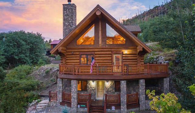 Storybook Mt Lemmon Log Cabin