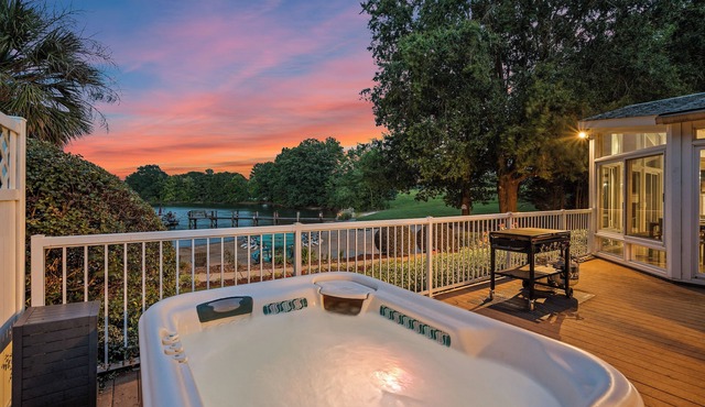 Strawberry Breeze by SoCharm | Private Beach, Hot Tub, Peaceful Neighborhood!