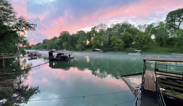 Stream Come True on Little Red River w/Dock Upstream from Trophy Fishing