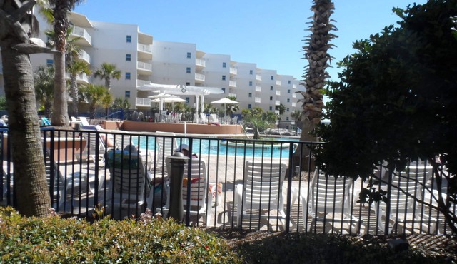 Stroll to Okaloosa Island Beach at our beachfront condo