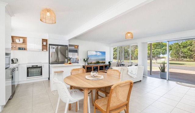 Stroll to shops and restaurants, Beachfront living