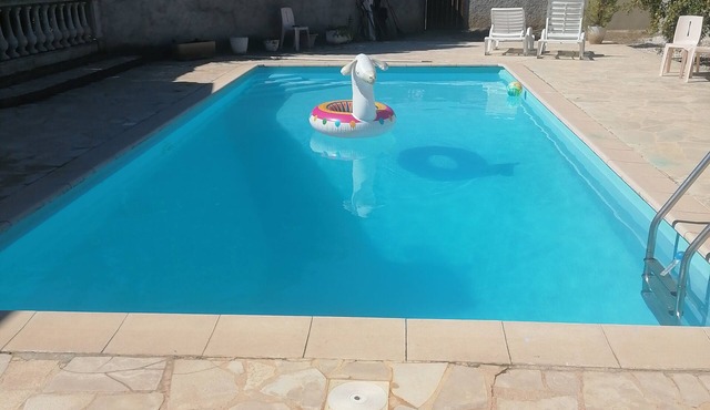 Studio à 15 min de la mer 30min de l Espagne Calme et Privée Avec Piscine