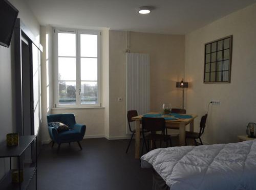 Studio écorénové à Lingé avec terrasse et parking, accès mobilité réduite - FR-1-591-189