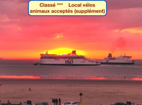 Studio à la plage - Vue mer