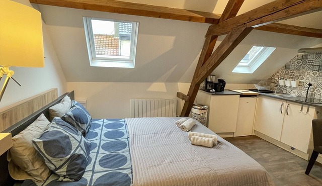 Studio Équipé Dans une Maison de Pêcheur Classée. Proche Centre et Plage