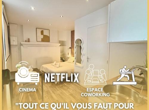 Studio 0 - Cinema Sport Parking - DABNB