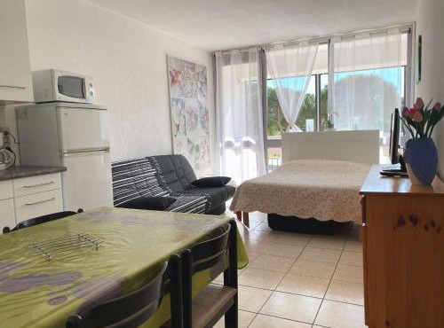 Studio 1ère étage avec wifi, vue sur parc - FR-1-553-24