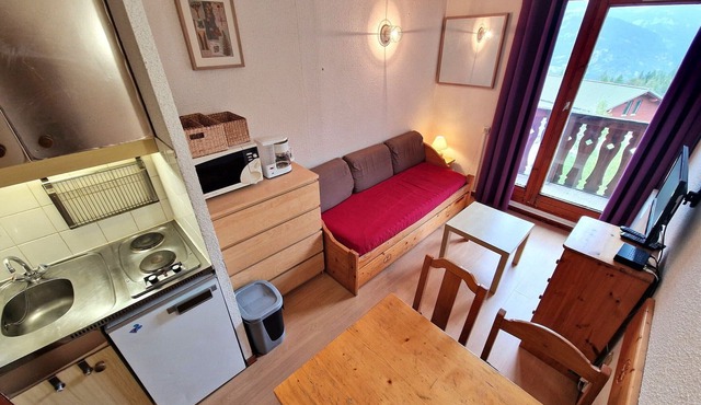 Studio 17m² 3 pers with balcony - Valfréjus