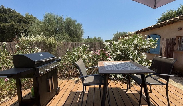 Studio 2 people with air conditioning and terrace - Golfe de St-Tropez