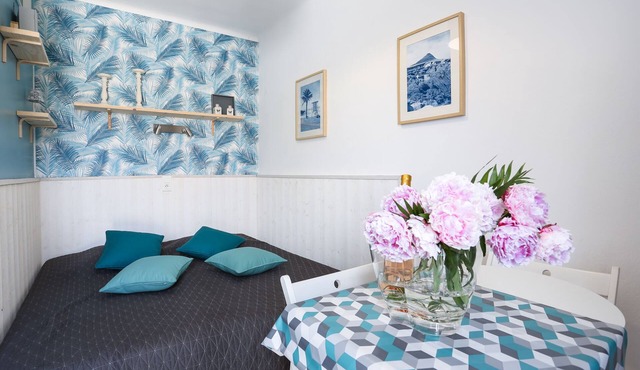 STUDIO 2 PERS 30 METERS FROM THE BEACH