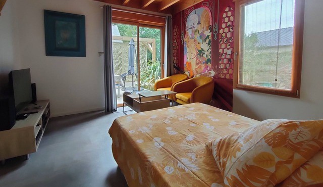 Studio(2) privé CouleurSoleil presqu'ile de Guérande Entre marais et Océan