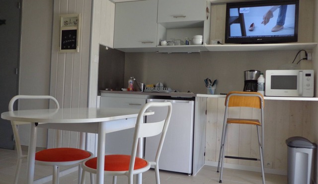 Studio 20 m² garden level