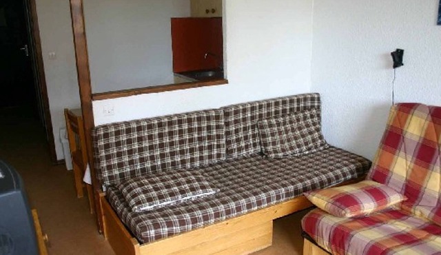 Studio 24m² for 4 ppl, in the heart of Praz de Lys, near slopes and shops