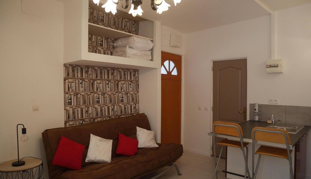studio 25 m2 furnished refurbished