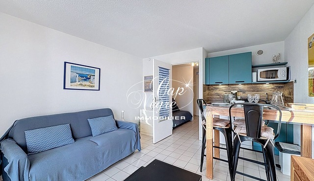 Studio 3 pers Classified 2 stars with terrace to 500m beach of Cavalière