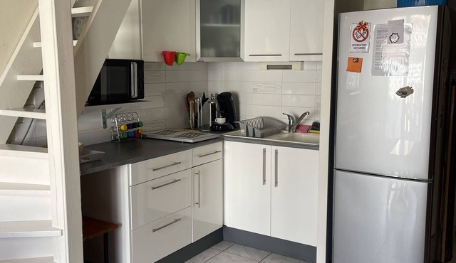 Studio 300m from the sea, fully equipped